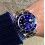 Rolex Submariner Date 18k Gold & 16613,16803,16808,16618 Watch Bezel Blue Insert Graduated Luminova