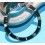 ROLEX RARE ACCESSOIRE MONTRES INSERT NOIR MONTRES 14060, 14060M SUBMARINER PERLE TRITIUM VANILLE