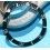 ROLEX RARE ACCESSOIRE MONTRES INSERT NOIR MONTRES 14060, 14060M SUBMARINER PERLE TRITIUM VANILLE
