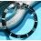 ROLEX RARE ACCESSOIRE MONTRES INSERT NOIR MONTRES 14060, 14060M SUBMARINER PERLE TRITIUM VANILLE