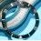 ROLEX RARE ACCESSOIRE MONTRES INSERT NOIR MONTRES 14060, 14060M SUBMARINER PERLE TRITIUM VANILLE
