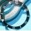 ROLEX RARE ACCESSOIRE MONTRES INSERT NOIR MONTRES 14060, 14060M SUBMARINER PERLE TRITIUM VANILLE