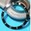 ROLEX RARE ACCESSOIRE MONTRES INSERT NOIR MONTRES 14060,14060M SUBMARINER PERLE SUPERLUMINOVA
