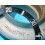 ROLEX RARE ACCESSOIRE MONTRES INSERT NOIR MONTRES 14060,14060M SUBMARINER PERLE SUPERLUMINOVA