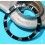 ROLEX RARE ACCESSOIRE MONTRES INSERT NOIR MONTRES 14060,14060M SUBMARINER PERLE SUPERLUMINOVA