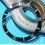 ROLEX RARE ACCESSOIRE MONTRES INSERT NOIR MONTRES 14060,14060M SUBMARINER PERLE SUPERLUMINOVA
