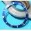 Rolex Submariner Date 18k Gold & 16613,16803,16808,16618 Watch Bezel Blue Insert Graduated Tritium