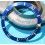 Rolex Submariner Date 18k Gold & 16613,16803,16808,16618 Watch Bezel Blue Insert Graduated Tritium