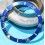 Rolex Submariner Date 18k Gold & 16613,16803,16808,16618 Watch Bezel Blue Insert Graduated Tritium
