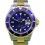 ROLEX RARE INSERT GRADUE LUNETTE INSERT BLEU MONTRES SUBMARINER DATE 16613,16618,16803,16808 TRITIUM