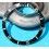 ROLEX ORIGINAL INSERT NOIR MONTRES SUBMARINER DATE 16800,168000,16610 TRITIUM