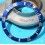 ROLEX VINTAGE INSERT BLEU & JAUNE GRADUE LUNETTE MONTRES SUBMARINER DATE OR & ACIER 16613,16618,16803,16808