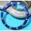 Rolex 90's Glossy Blue color Submariner Date Tutone 16803, 16613, 16808, 16618 Watch Bezel Graduated for sale