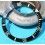 Rolex Genuine Submariner Date Ceramic Watch Black Grey insert watch bezel inlay part 116610,116618,116613,114060