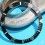 ROLEX ORIGINAL INSERT NOIR MONTRES SUBMARINER DATE 16800,168000,16610 TRITIUM