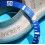 ROLEX RARE INSERT GRADUE LUNETTE INSERT BLEU MONTRES SUBMARINER DATE 16613,16618,16803,16808 TRITIUM