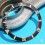 Rolex 90's Faded Black color Submariner Date Tutone 16803, 16613, 16808, 16618 Watch Bezel Graduated for sale