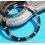 ROLEX VINTAGE FADED INSERT NOIR & JAUNE GRADUE LUNETTE MONTRES SUBMARINER DATE OR & ACIER 16613,16618,16803,16808 TRITIUM