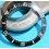 Rolex Watch Part Genuine & Rare Ceramic Cerachrom graduated Insert DEEPSEA SEA-DWELLER ref 116660 Ø44mm