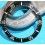Rolex Watch Part Genuine & Rare Ceramic Cerachrom graduated Insert DEEPSEA SEA-DWELLER ref 116660 Ø44mm