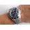 Rolex Watch Part Genuine & Rare Ceramic Cerachrom graduated Insert DEEPSEA SEA-DWELLER ref 116660 Ø44mm