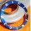 ROLEX RARE INSERT GRADUE LUNETTE INSERT BLEU MONTRES SUBMARINER DATE 16613,16618,16803,16808 TRITIUM
