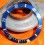 ROLEX RARE INSERT GRADUE LUNETTE INSERT BLEU MONTRES SUBMARINER DATE 16613,16618,16803,16808 TRITIUM