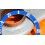 ROLEX RARE INSERT GRADUE LUNETTE INSERT BLEU MONTRES SUBMARINER DATE 16613,16618,16803,16808 TRITIUM