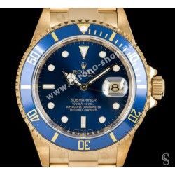 ROLEX RARE INSERT GRADUE LUNETTE BLEU MONTRES SUBMARINER DATE 16613,16618,16803,16808 LUMINOVA