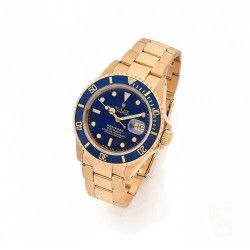 ROLEX RARE INSERT GRADUE LUNETTE BLEU MONTRES SUBMARINER DATE 16613,16618,16803,16808 LUMINOVA