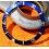 ROLEX RARE INSERT GRADUE LUNETTE BLEU MONTRES SUBMARINER DATE 16613,16618,16803,16808 LUMINOVA