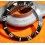Rolex Watch Part Genuine & Rare Ceramic Cerachrom graduated Insert DEEPSEA SEA-DWELLER ref 116660 Ø44mm