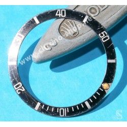 ROLEX ORIGINAL INSERT NOIR MONTRES SUBMARINER DATE 16800,168000,16610 TRITIUM