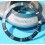 ROLEX RARE ACCESSOIRE MONTRES INSERT FADED NAVY BLUE MONTRES 14060, 14060M SUBMARINER PERLE LUMINOVA