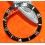 ROLEX RARE ACCESSOIRE MONTRES INSERT NOIR MONTRES 14060, 14060M SUBMARINER PERLE LUMINOVA