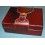 BOITE COFFRET LUXE ROLEX PRESIDENT - DAY DATE -DAYTONA 6263 COULEUR BORDEAUX