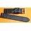 Bracelet simili cuir couleur noir 20mm avec rivets Montres type aviateurs, pilotes