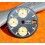 BREITLING VINTAGE RARE CADRAN CHRONOMAT BITONS NOIR & JAUNE Ø28mm MONTRES BREITLING ref 81950A