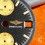 BREITLING GENUINE &TUTONE BLACK & GOLD WATCH 81950a CHRONOMAT DIAL CHRONOGRAPH 1884 Ø28mm