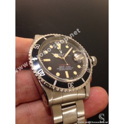 ROLEX VINTAGE ROLEX SUBMARINER DATE WATCHES CRISTAL TOP HAT PLEXIGLAS ACRYLIC CYCLOP 127,1680,1680/8