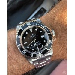 Rolex Sea-dweller watch part 16600,16660 Bezel Graduated diver Luminova Insert inlay