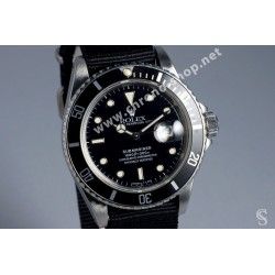 Rolex Vintage Tritium Black Submariner date watch Insert 16800,16610,168000