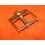 ORIGINALE BOUCLE ARDILLON ROLEX PLAQUE OR EN 16mm pour bracelets cuir 20mm