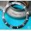 ROLEX RARE ACCESSOIRE MONTRES INSERT FADED BLEU NUIT MONTRES 14060,14060M SUBMARINER PERLE LUMINOVA