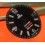 Omega Genuine black watch dial part Pre-Owned Omega Seamaster Omegamatic 2514.50.00 Watch