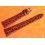 Watch Crocodile Leather Brown Strap Bracelet men's 18mm with buckle