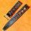 VINTAGE LEATHER WATCH STRAP RALLY STYLE TROPIC PERFORATED AIR RACER BREITLING