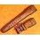 IWC Rare Vintage Pilotband Brown Leather Strap 22mm BIG PILOT Rivets Style ref 5103,5010,5009 buckle