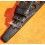 Rubber 18mm Black Holes Tropic watch Racing strap type 1960/70s vintage dive band Heuer, Omega, Tissot, Vintages watches