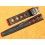 BRACELET MONTRES RALLY VINTAGE CAOUTCHOUC TROPIC 18mm RACING NOIR REF L818 SWISS MADE